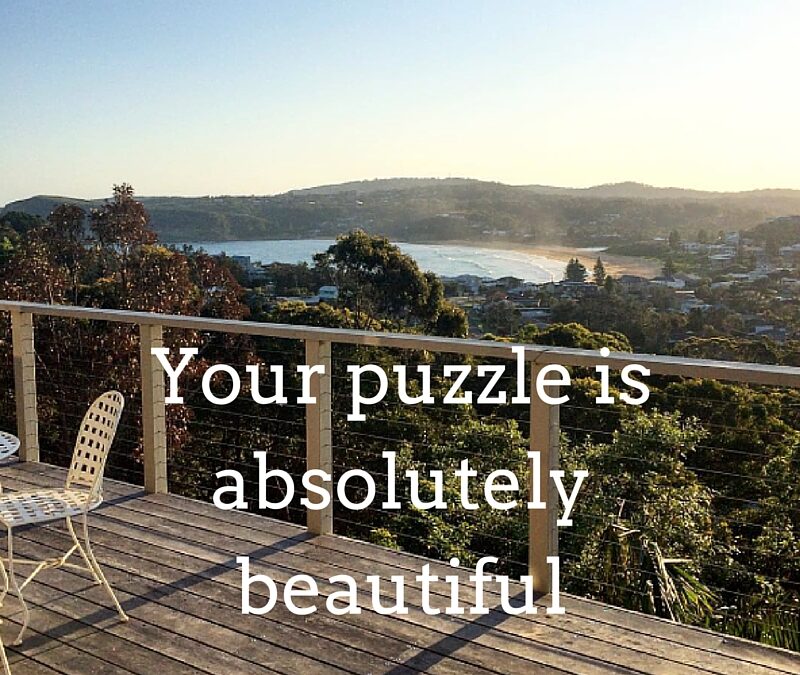 Your puzzle is absolutely beautiful