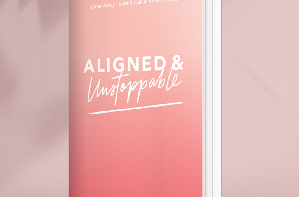 It’s here! My new book, Aligned & Unstoppable