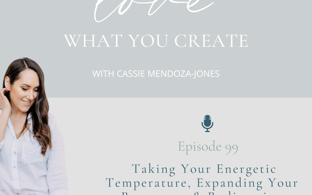 Ep 99.  Taking Your Energetic Temperature, Expanding Your Resonance & Redirecting Your Biz Energy with Jayne Tancred